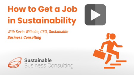 How to Get a Job in Sustainability Thumbnail