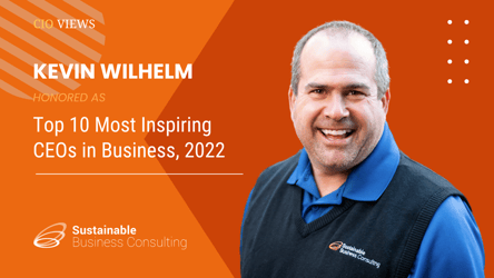 Kevin Wilhelm Honored As Top 10 Most Inspiring CEOs in Business, 2022