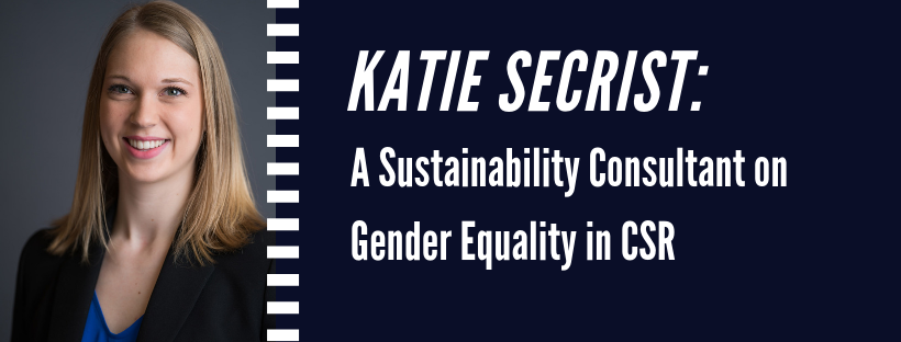 Katie Secrist: Sustainability Gender Equality in