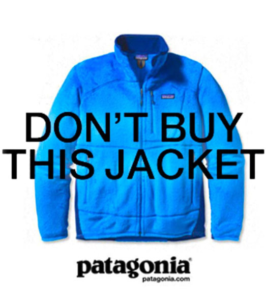 patagonia sustainability campaign